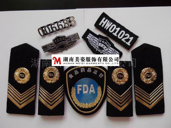 食品藥品監督標志服，食品藥品監督執法服，食品藥品監督執法標志